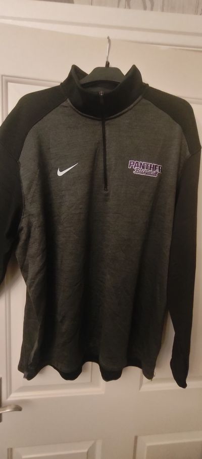 2XL Nike Panthers Quarter-Zip Pullover