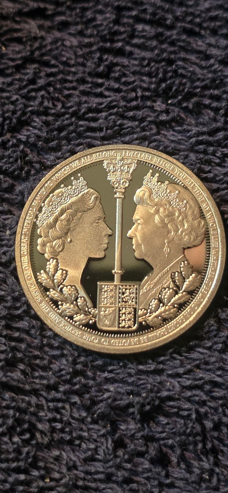 £6). Royal mint Gibraltar Half Crown Coin 2022
