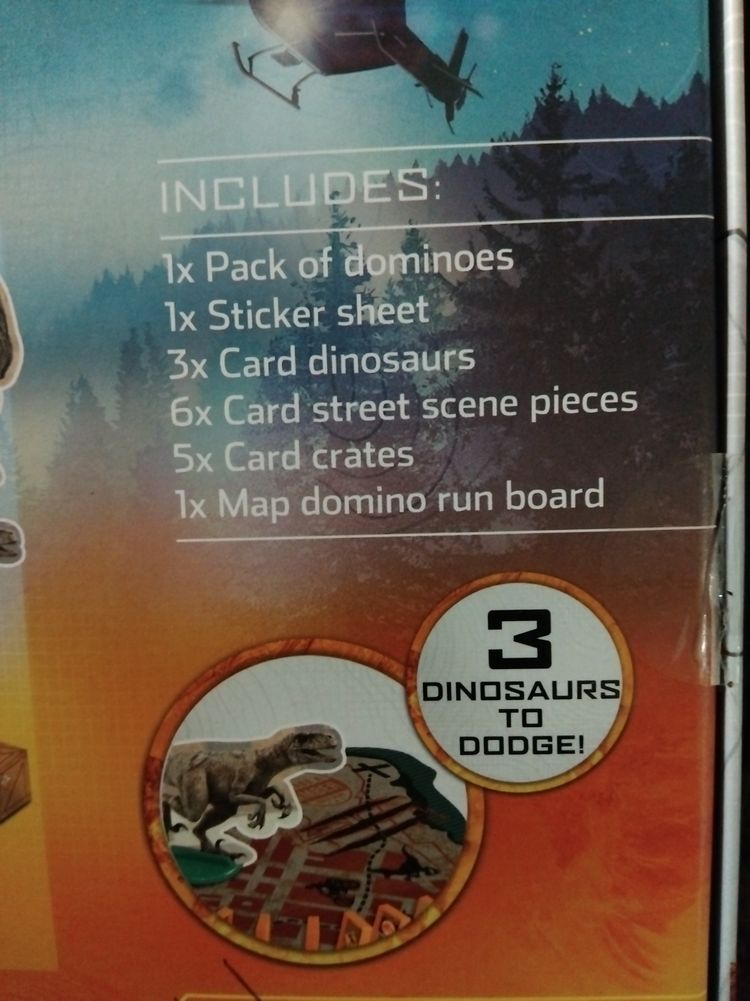 Jurassic World Dinosaur Domino Chase image 4