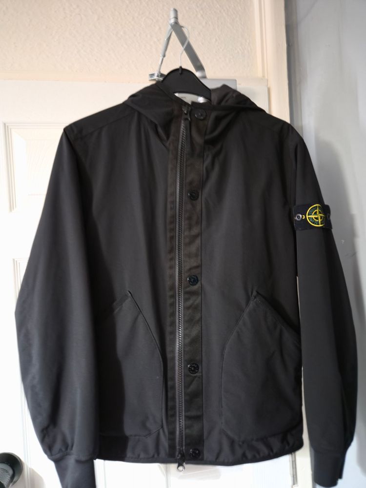 Stone Island Stone Island Black Hooded Jacket product image