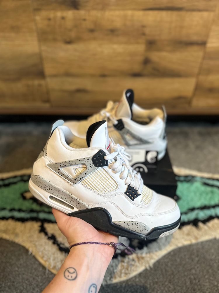 Nike Air Jordan 4 “White Cements 2016” U.K. 9