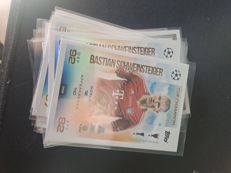 Topps Bastian Schweinsteiger Football Trading Card product image