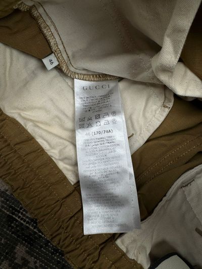 Gucci Stripe Logo Trousers 7