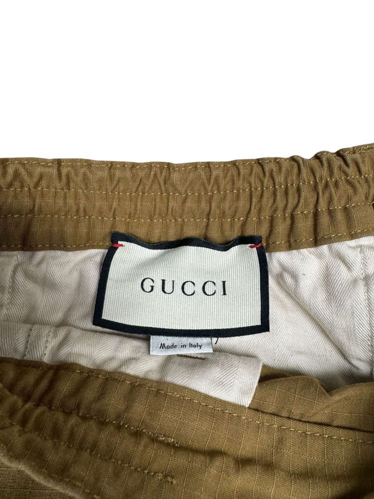 Gucci Stripe Logo Trousers 5