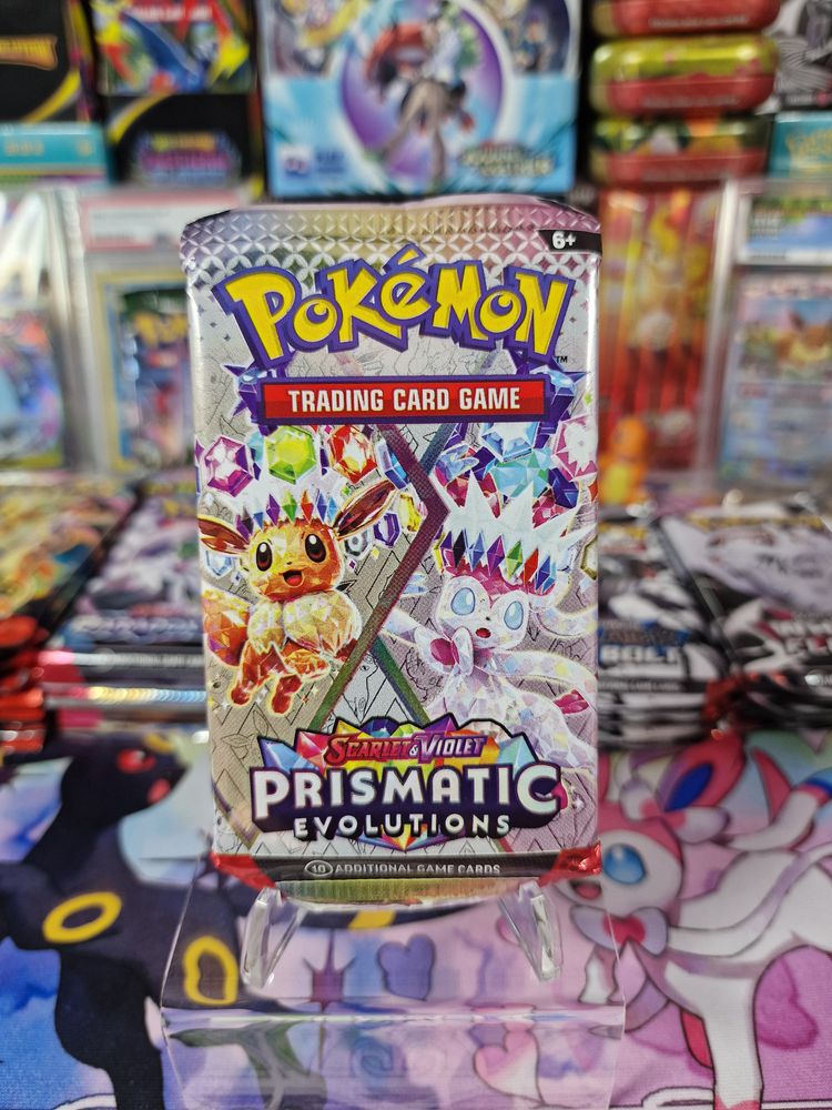 Prismatic evolutions single booster pack