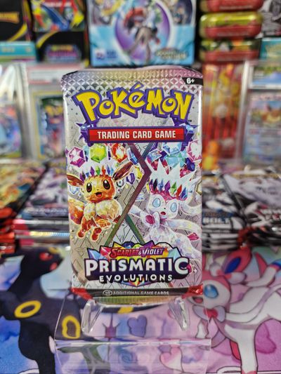 Prismatic evolutions single booster pack