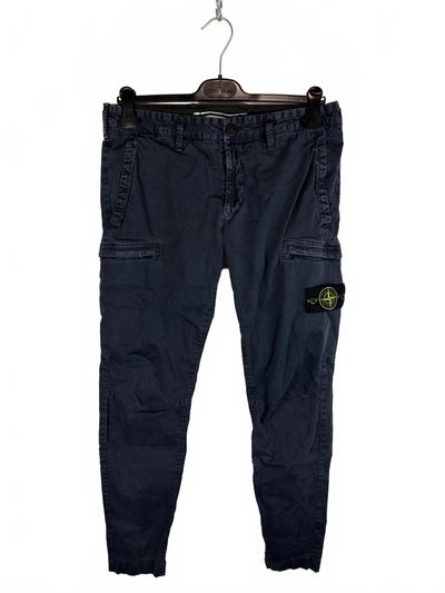 Pantaloni cargo blu Stone Island - Taglia W31