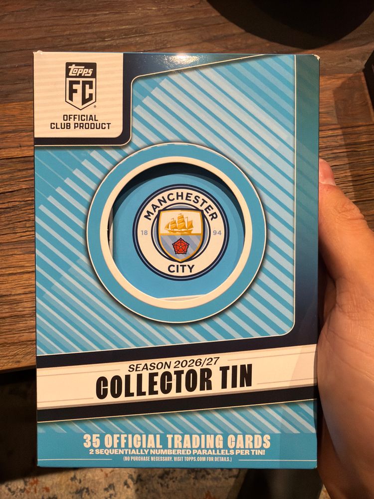 Manchester City Season 2026/27 Collector Tin image 1