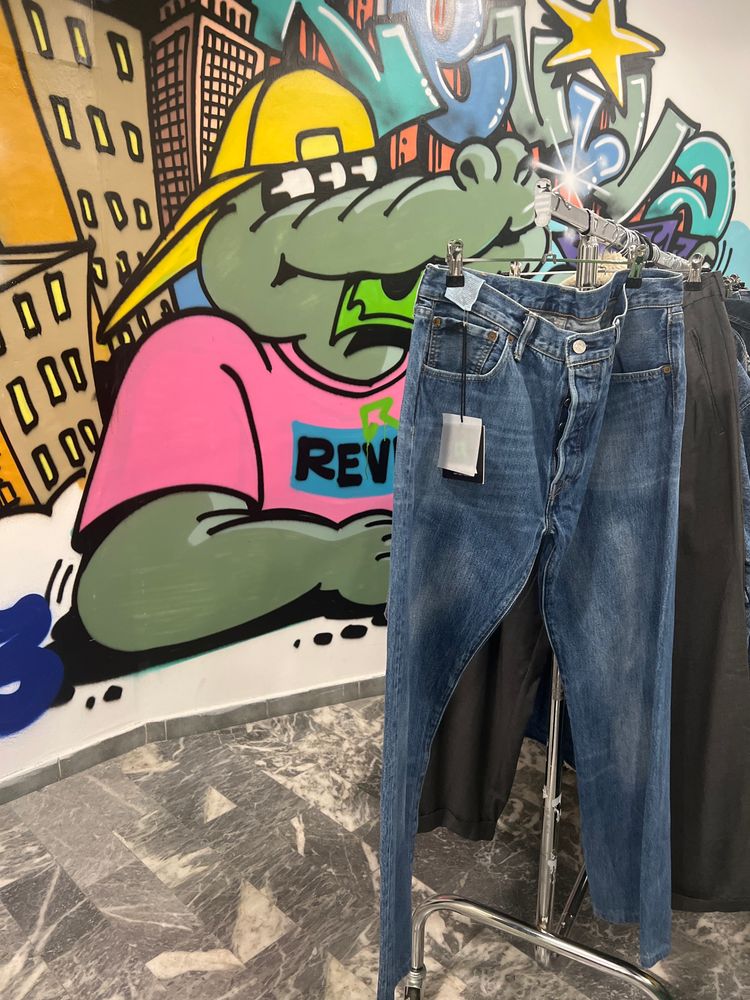 Blue Denim Jeans Levi's 501