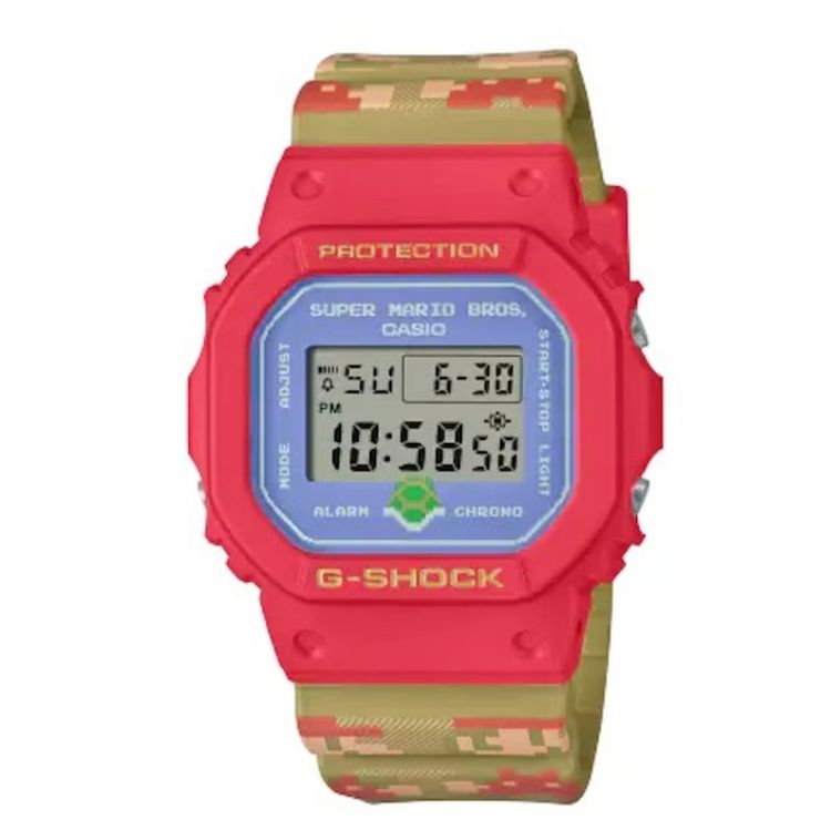 Casio Casio G-Shock Super Mario Bros. Digital Watch product image