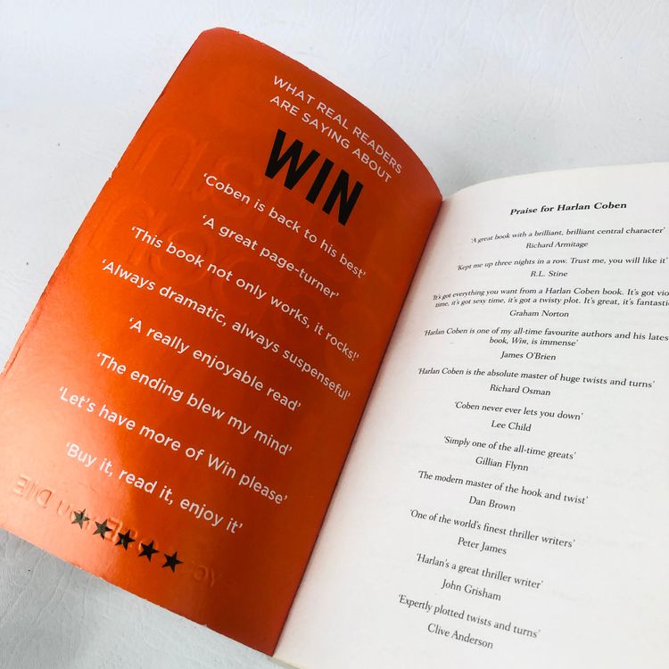 Win - Harlan Coben Paperback | Crime Thriller Paperback Book | Netflix Series Author 8