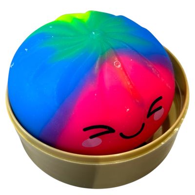 Squishy Dumpling - Rainbow Neon