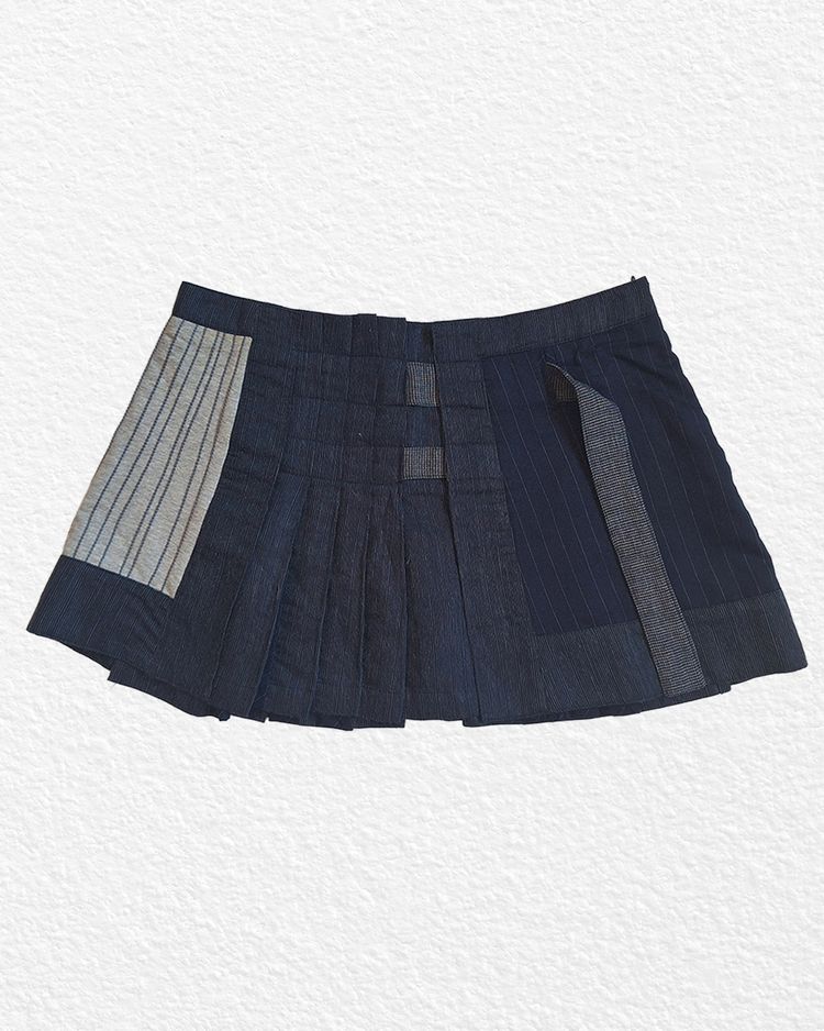 RARE Mariagrazia Panizzi Pleated Mini Skirt