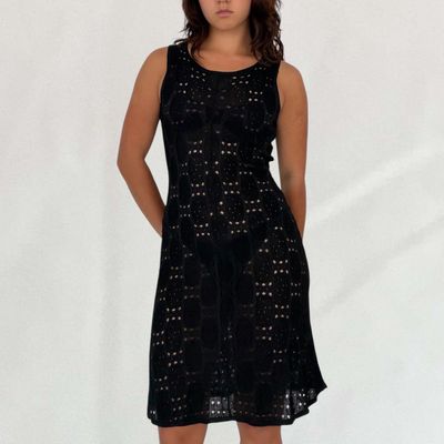 John Galliano knitted dress