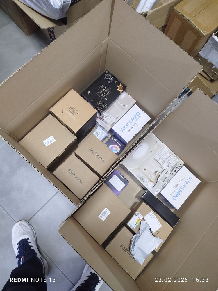 Box oświetlenie 3 wartość 350 zł