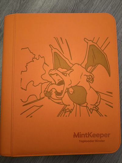 Orange Mintkeeper Card Binder