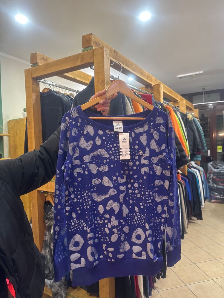 Adidas Originals Adidas blue patterned sweatshirt product image