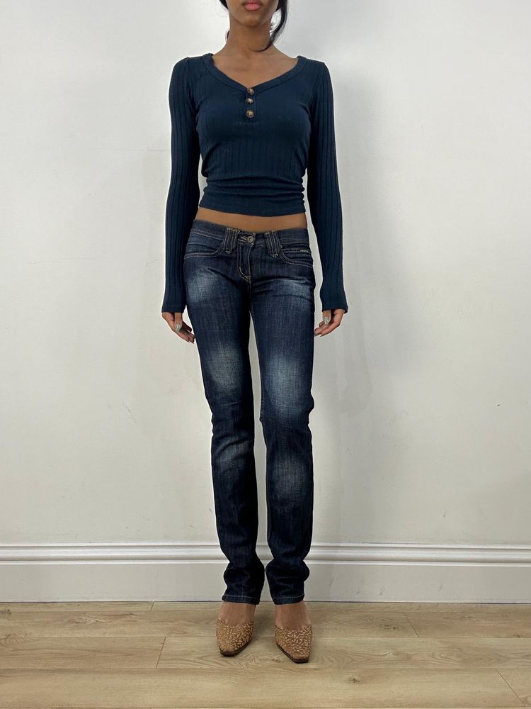 BEST PICKS | extra small dark wash denim dolce & gabbana style jeans image 4