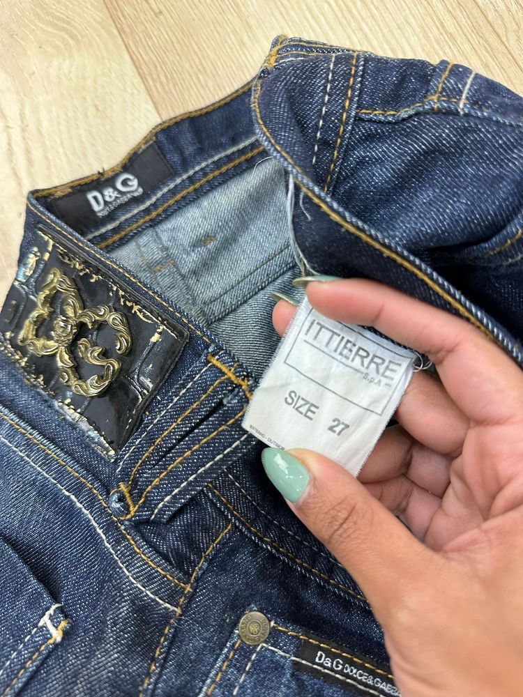BEST PICKS | extra small dark wash denim dolce & gabbana style jeans image 2