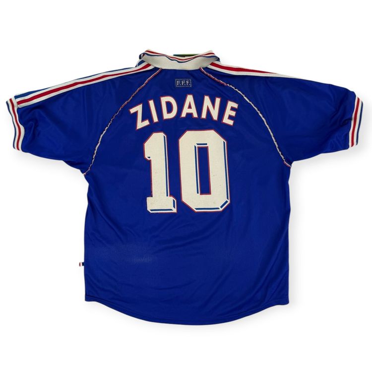 France 1998 Home Shirt, Zidane 10 (XL)