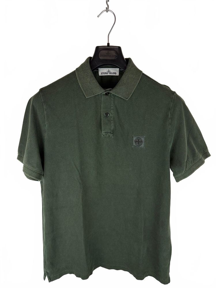 Polo verde Stone Island - Taglia XL