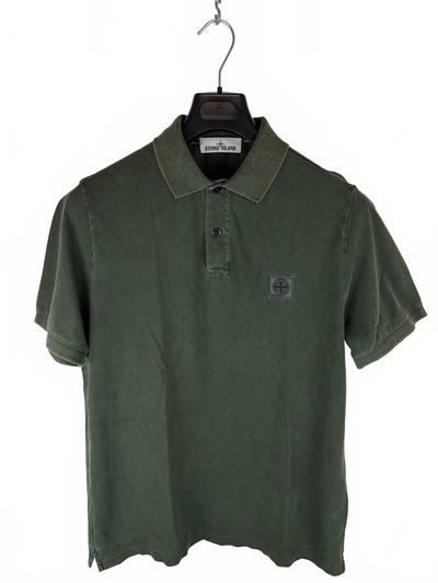 Polo verde Stone Island - Taglia XL