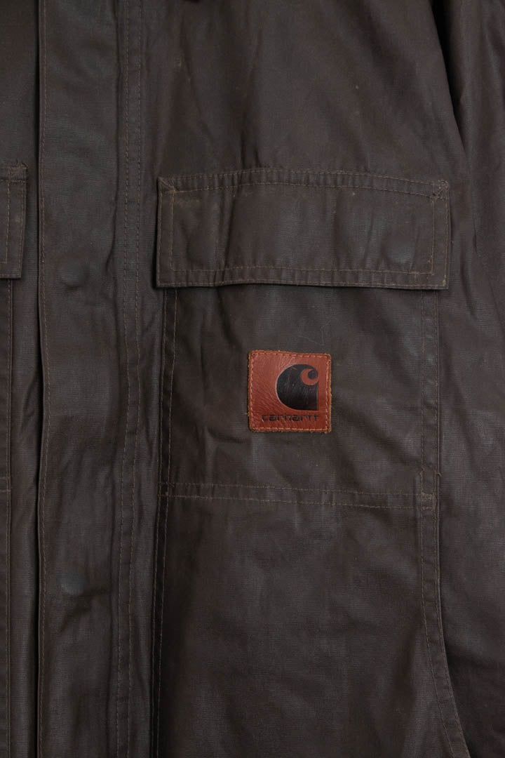 Carhartt WIP OG Waxed Canvas Arctic Coat (S) imagen 4