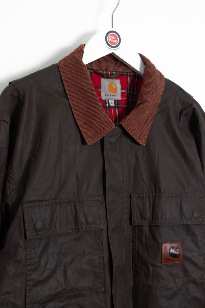 Carhartt WIP OG Waxed Canvas Arctic Coat (S) imagen 6