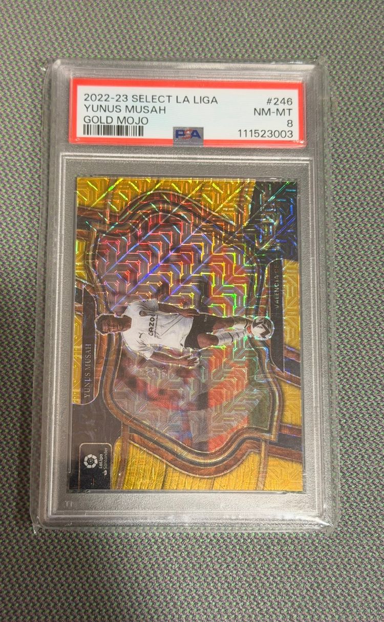 Yunus Musah Gold Mojo PSA 8 02/10 #246 image 1