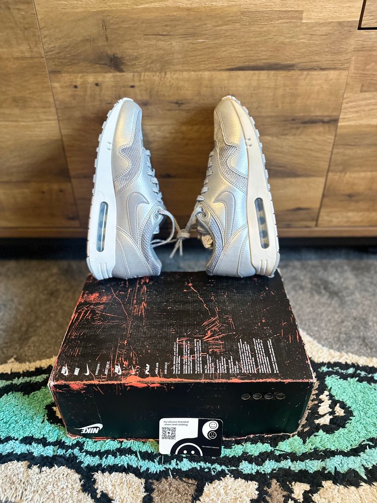 Nike air max 1 ‘86 “Metallic Silver Cool Grey” U.K. 9.5 imagen 4