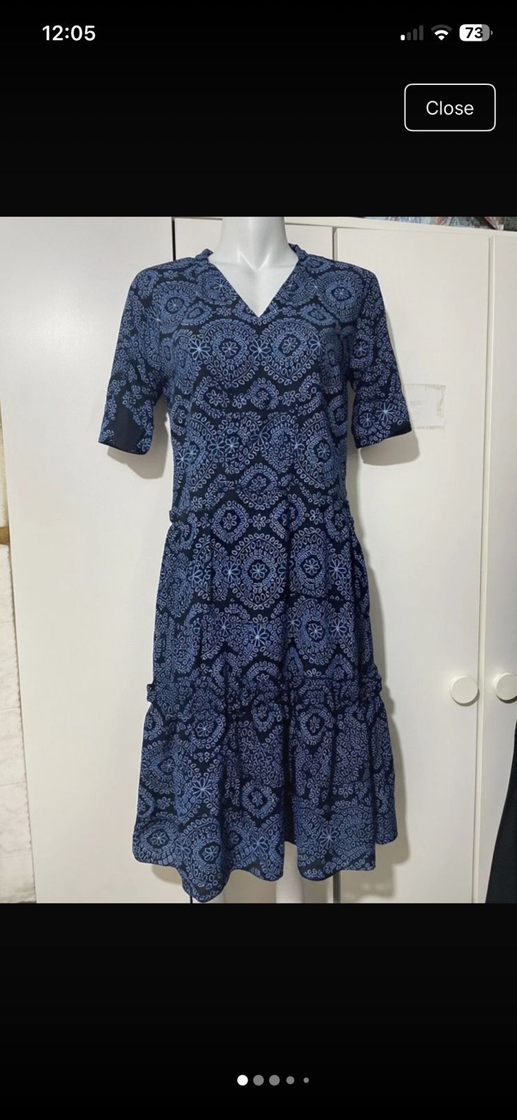 Other Blue Patterned Dress product image