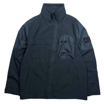S/S 18 Stone Island Tank Shield Ghost Piece Jacket - Navy