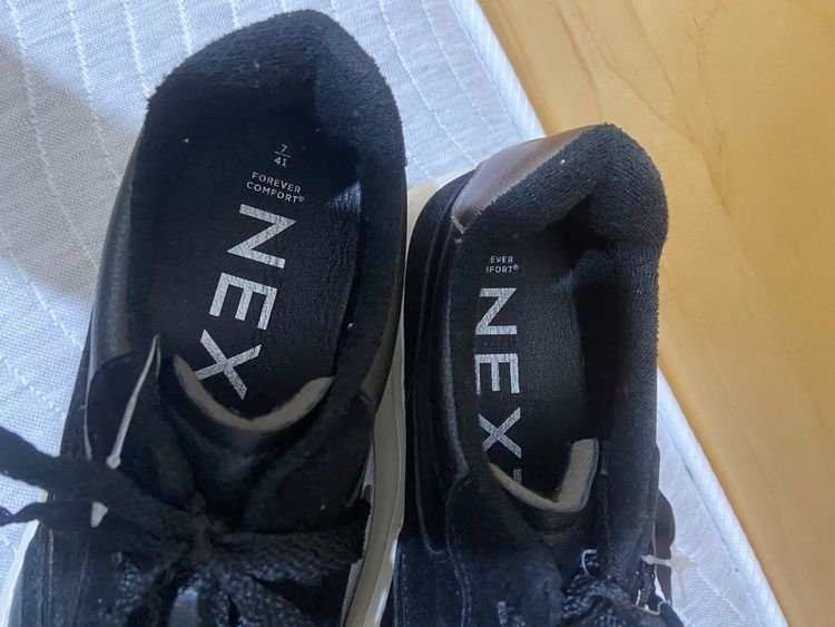 Next Black And White Casual Sneakers size 7 brandnew image 9