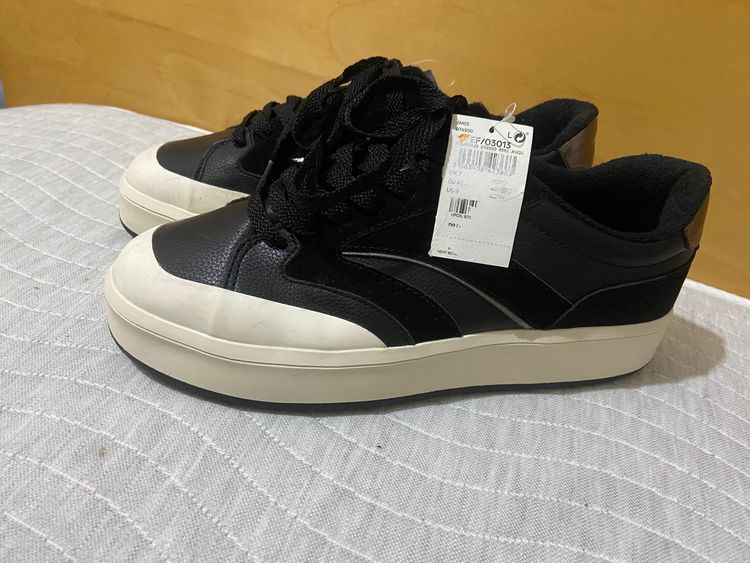 Next Black And White Casual Sneakers size 7 brandnew image 3