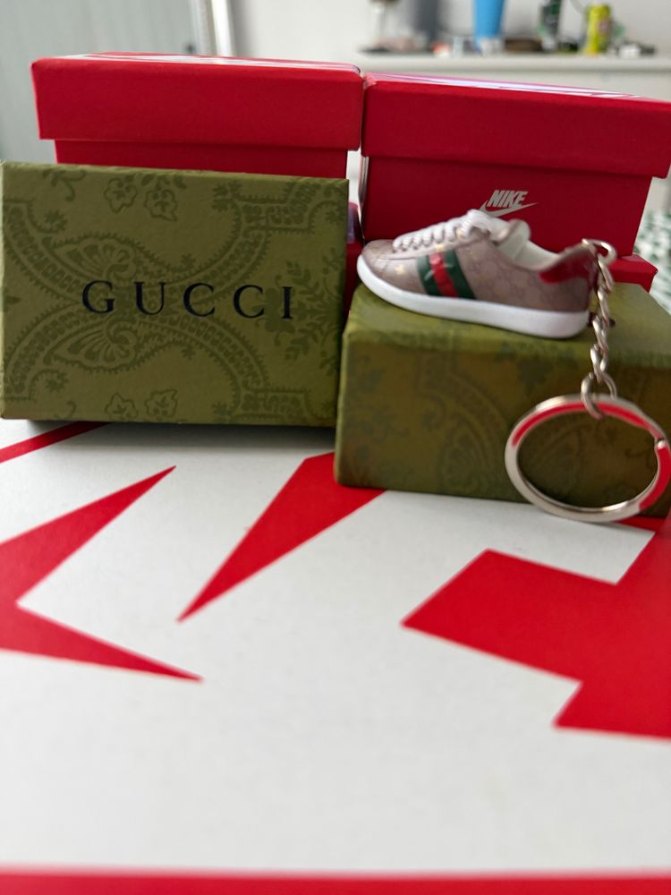 Gucci Mini Sneaker Keychain