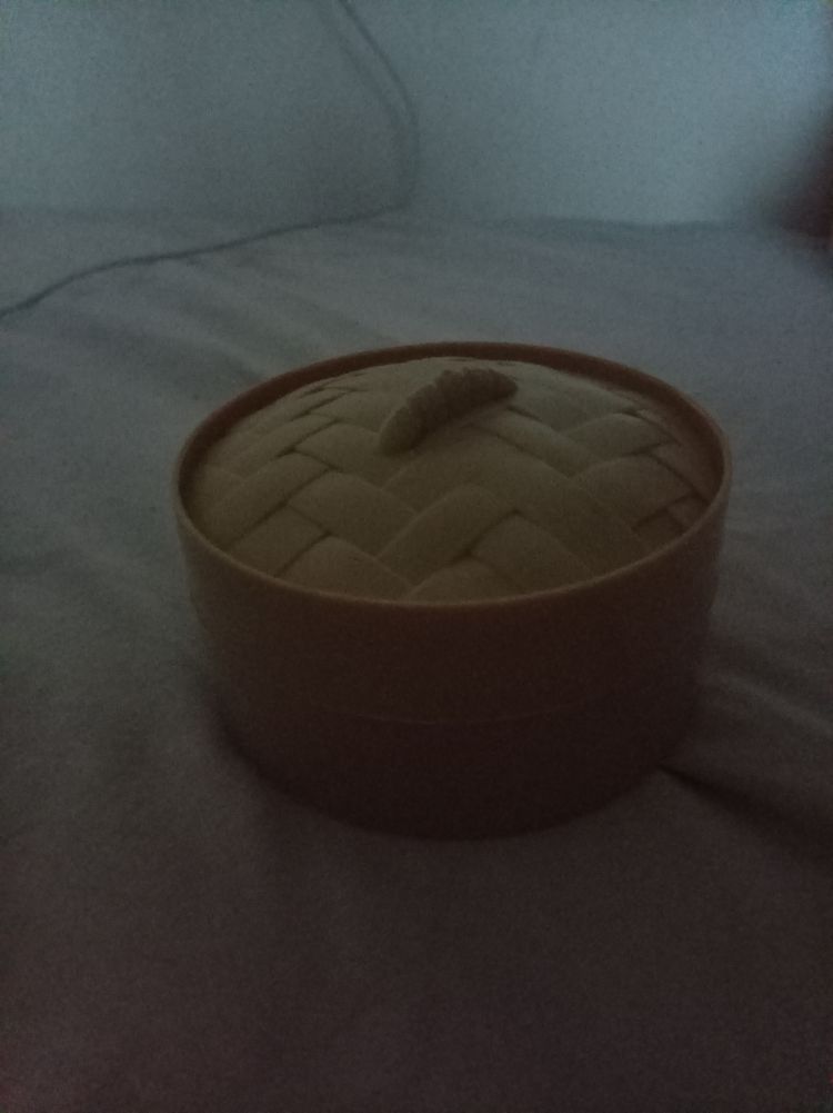 Other Round Woven Container With Lid And Decorative S Inside product image