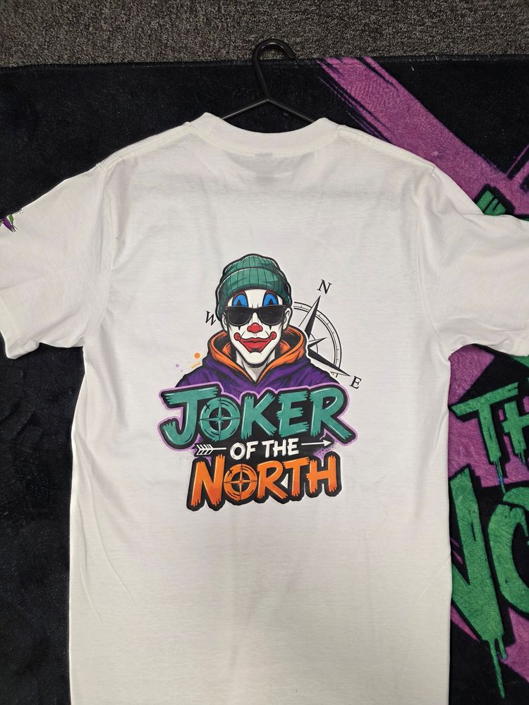 JOKER OF THE NORTH T-SHIRTS all dales going to movember 
