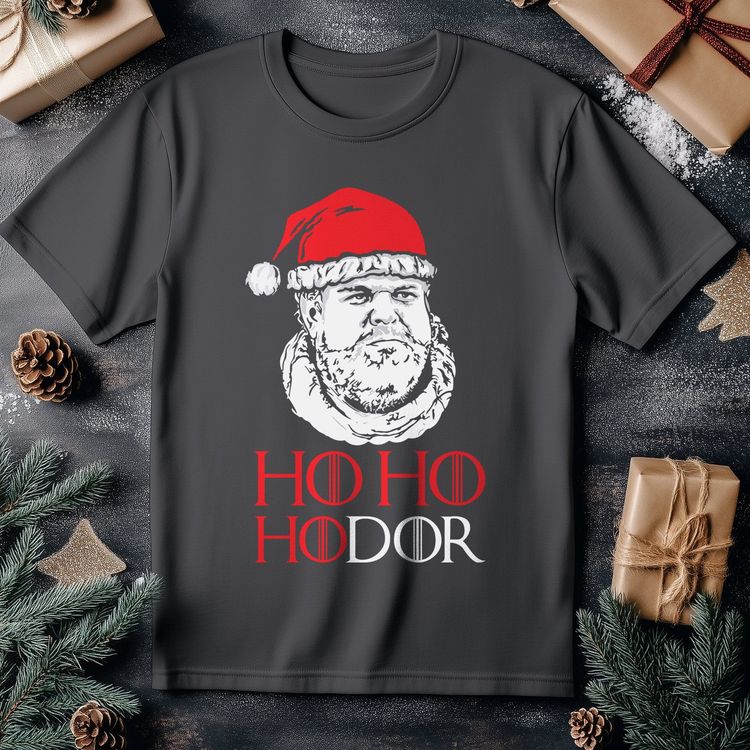 Ho Ho Hodor T-shirt - Festive and image 2