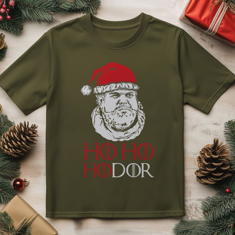 Ho Ho Hodor T-shirt - Festive and image 3