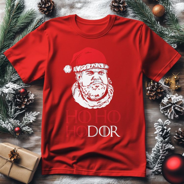 Ho Ho Hodor T-shirt - Festive and image 6