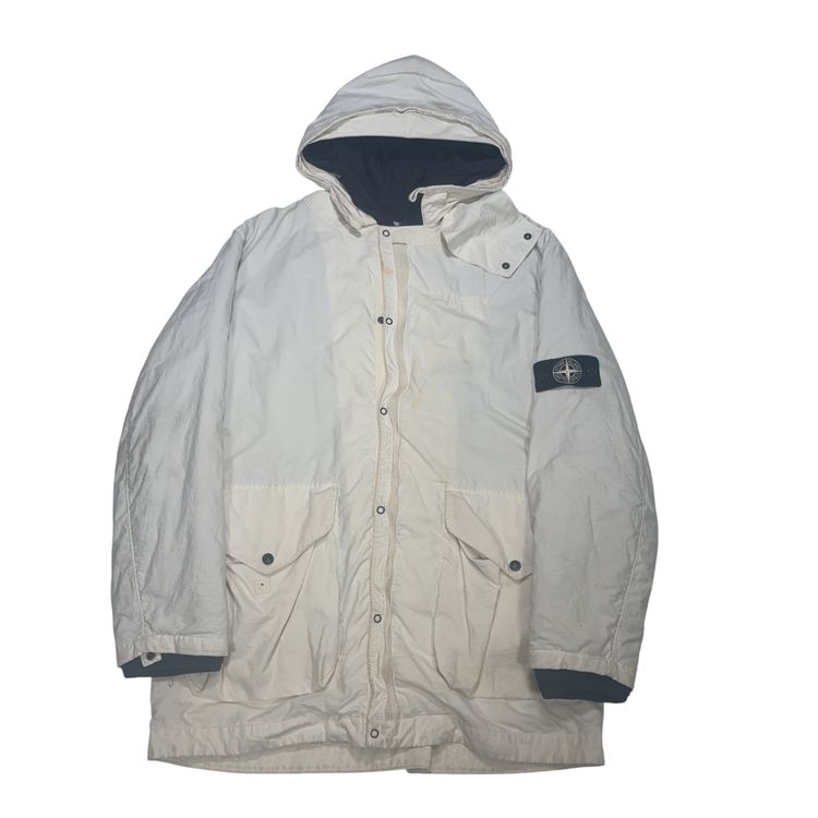 Stone Island Light Jacket White Jacket