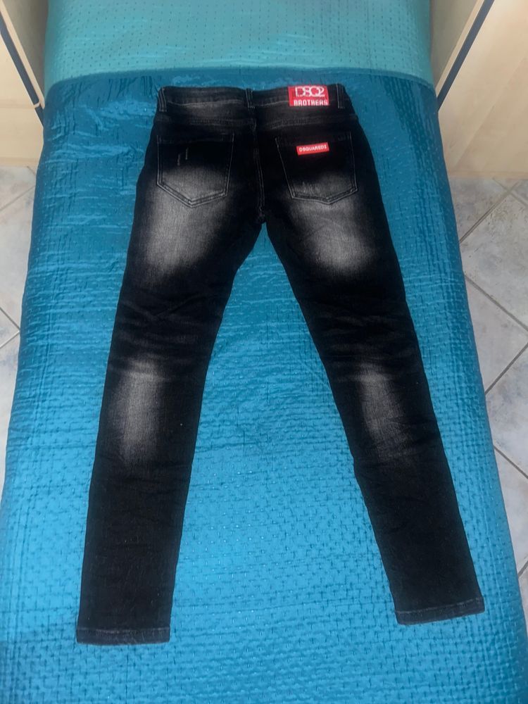 Dsquared2 Black Distressed Jeans image 2