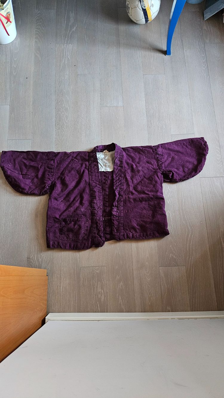 Purple Traditional Japanese Jacket image 1