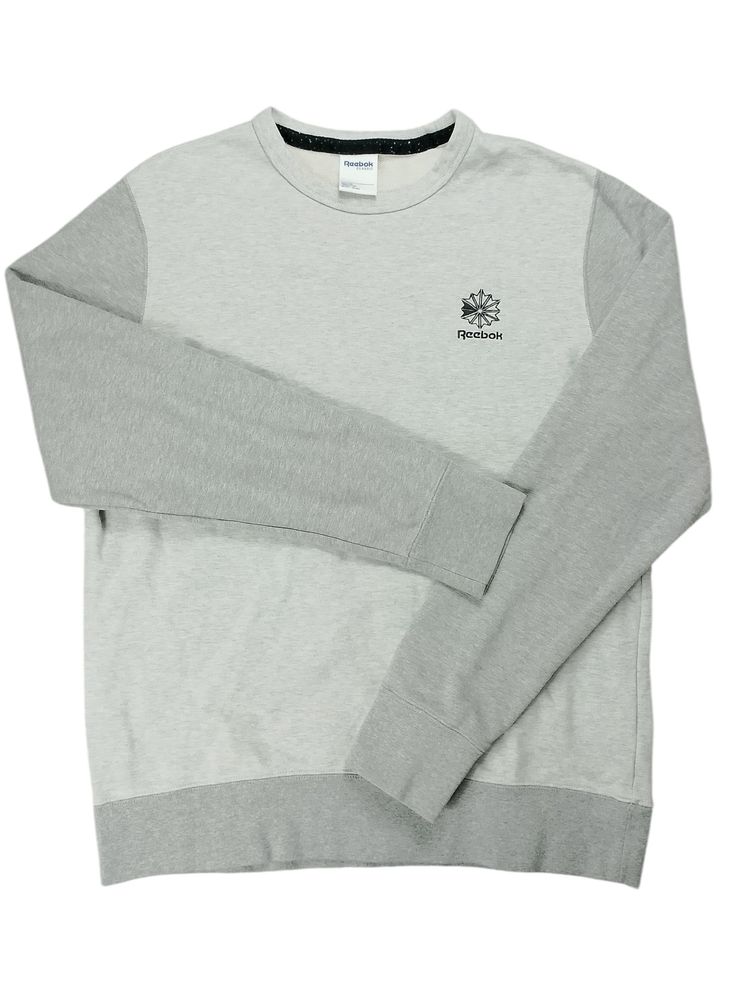 Reebok Szara Bluza Bez Wad