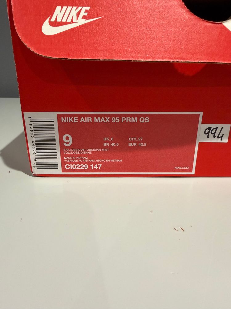 Immagine di Nike Air Max 95 Just Do It Mt. Fuji UK 8  6