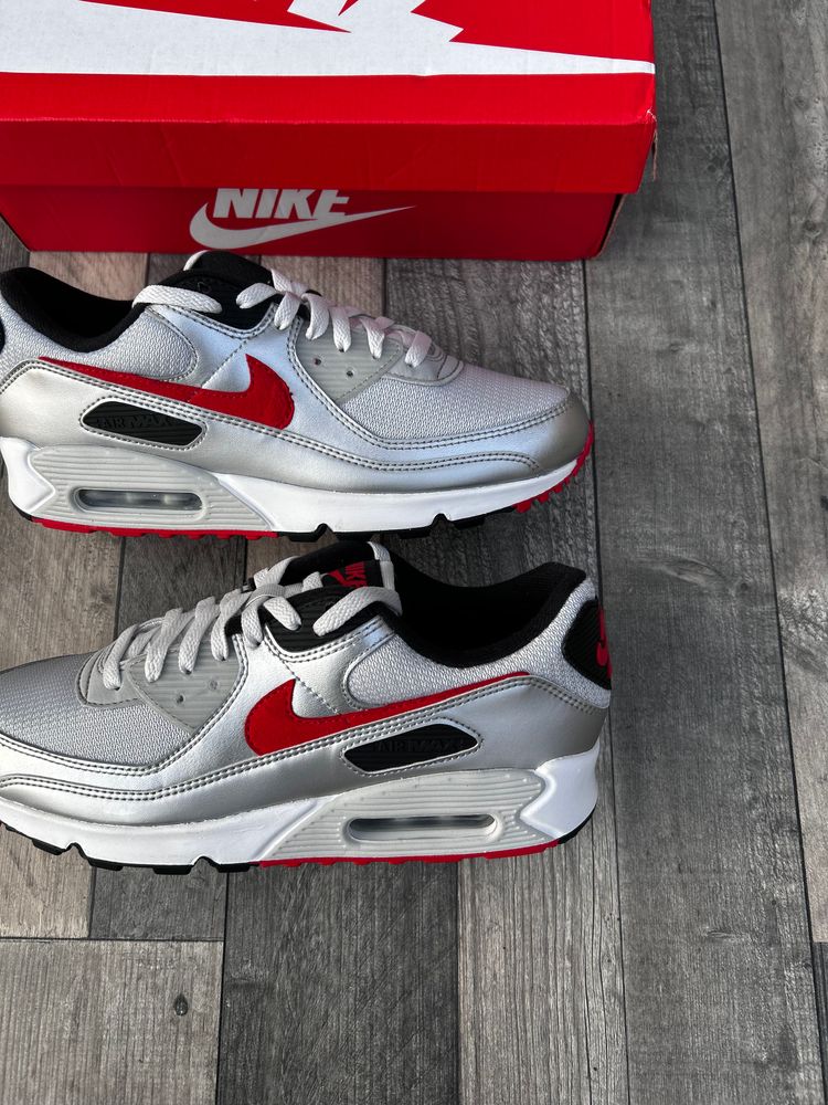Nike Air Max 90 Trainers ‘Icon Silver Bullet’ - Size UK 8  image 4