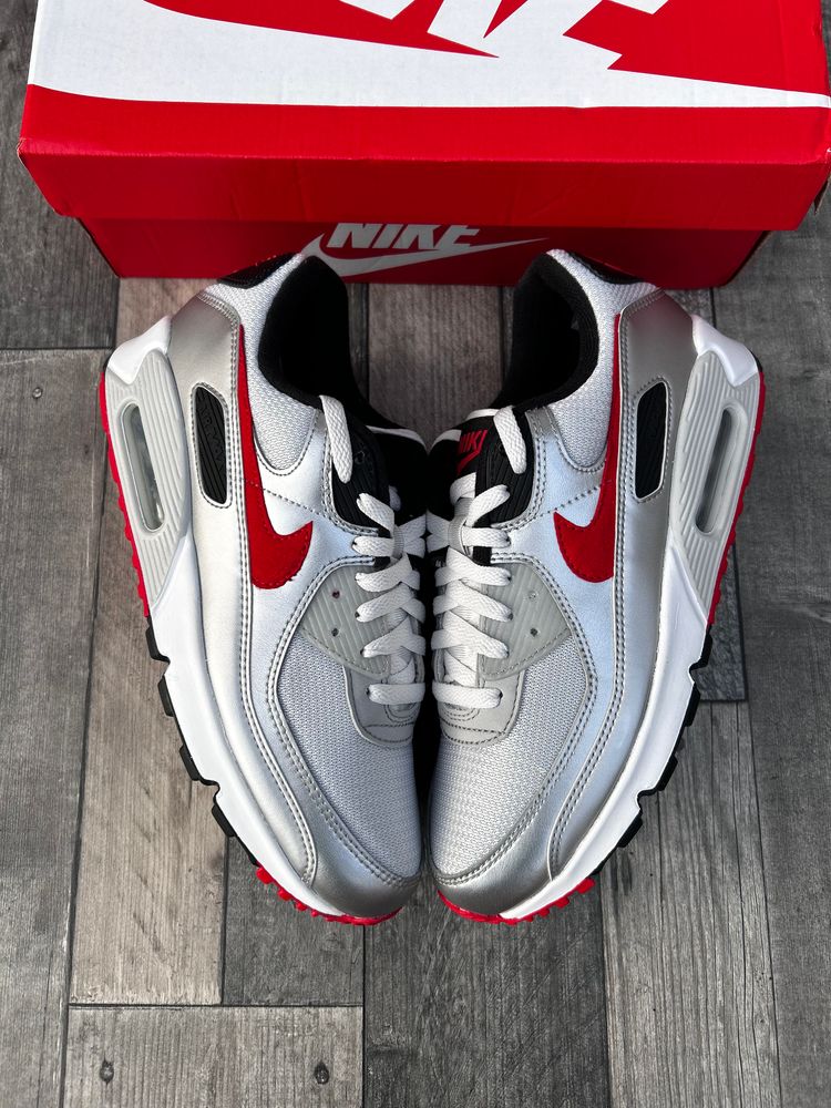 Nike Air Max 90 Trainers ‘Icon Silver Bullet’ - Size UK 8  image 6