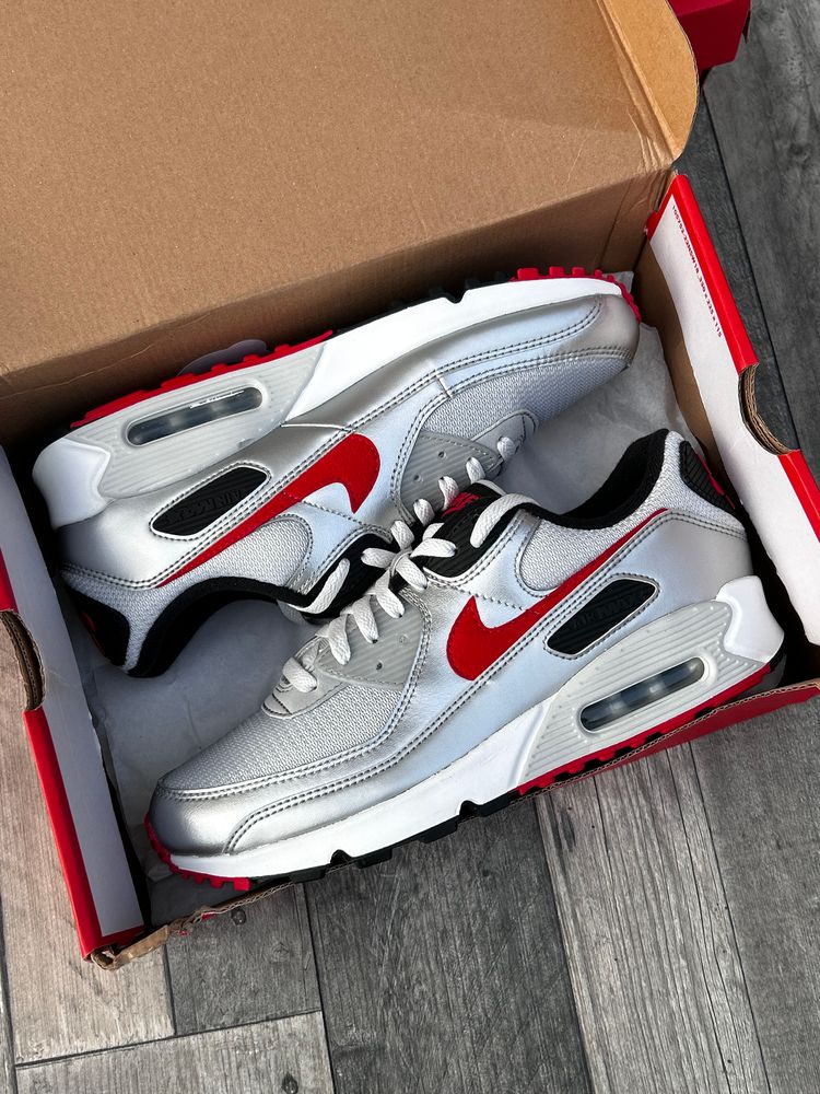 Nike Air Max 90 Trainers ‘Icon Silver Bullet’ - Size UK 8  image 10