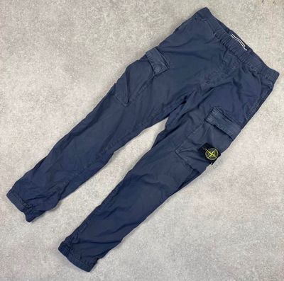 Stone Island Navy Cargo Pants