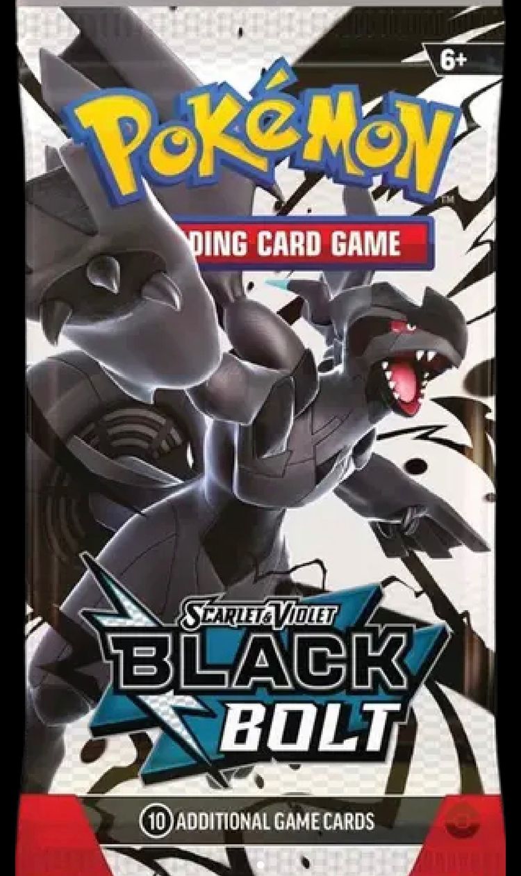 Pokémon Pokémon Trading Card Game Booster Pack Black Bolt Rip&Ship  product image
